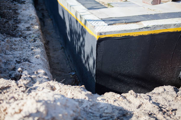 Professional Vapor Barrier Installation technician working in Chatham, NJ